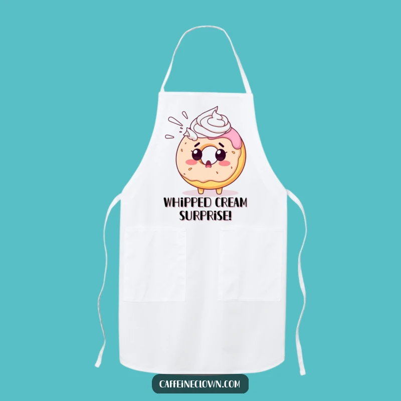 Funny Donut Whipped Cream Apron: A Hilarious Kitchen Accessory, Perfect Funny Gift