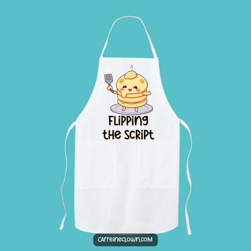 Funny Pancake Flip Apron: A Hilarious Kitchen Accessory, Perfect Funny Gift