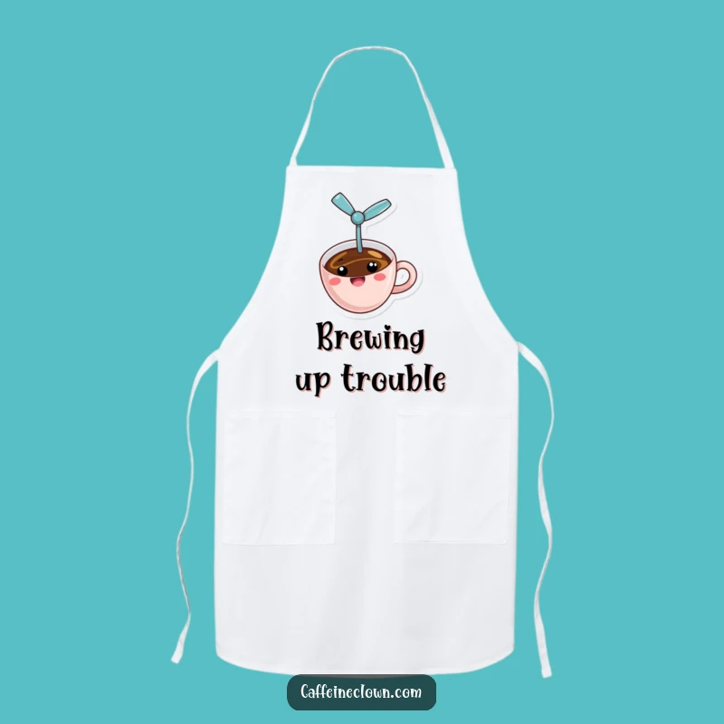 Funny Propeller Coffee Apron: A Hilarious Kitchen Accessory, Perfect Funny Gift