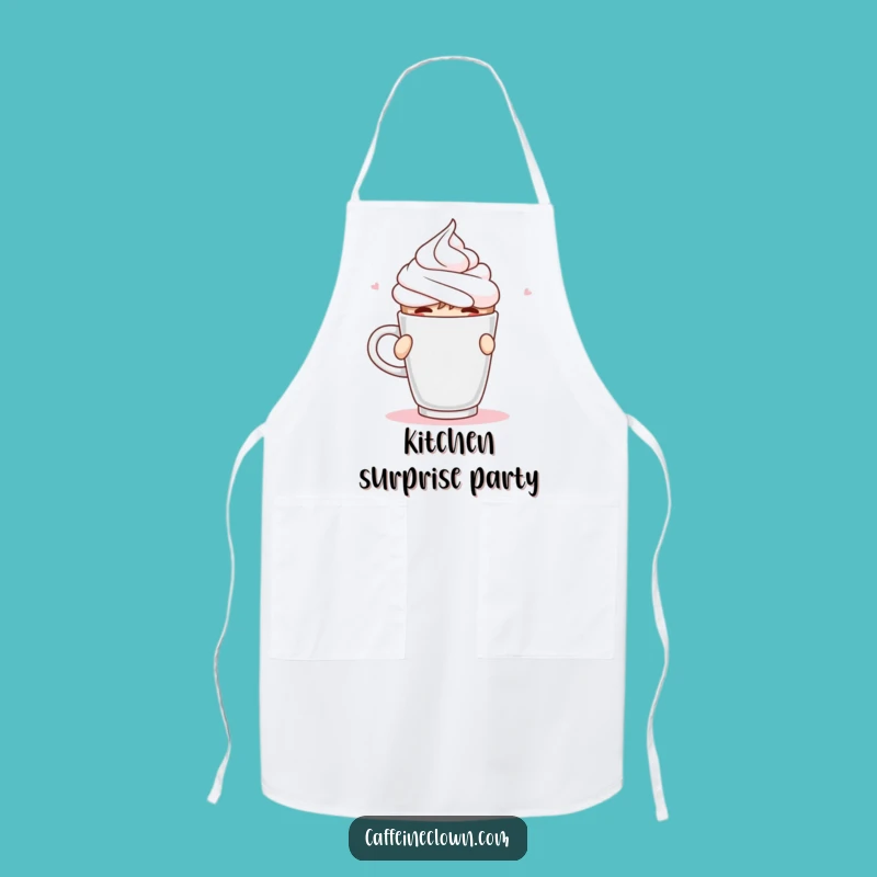 Funny Whipped Cream Apron: Cook with Creamy Comedy!