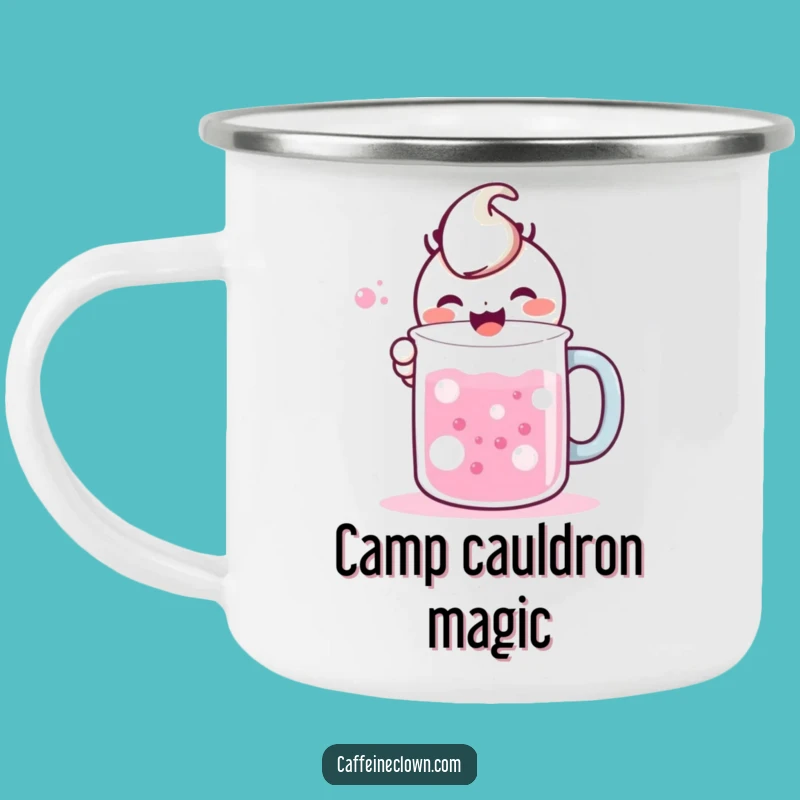 Durable Funny Kawaii Potion Camping Mug: Adventure Brews