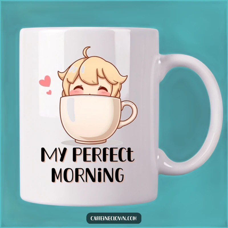 Funny Blushing Character Oversized Coffee Mug - The Ultimate Funny Gift for Coffee Lovers
