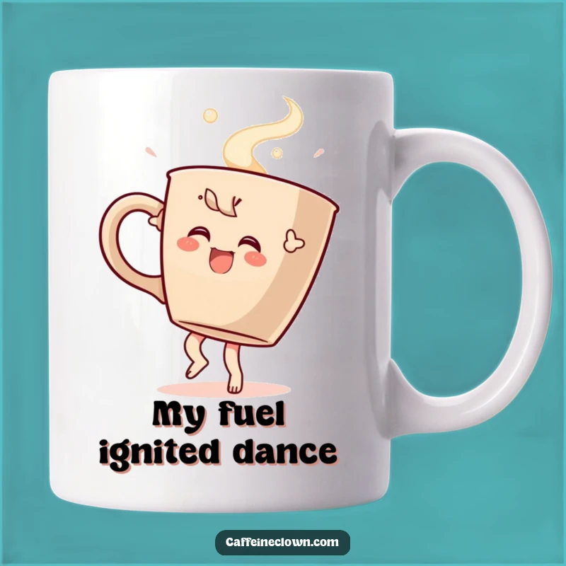 Funny Coffee Dancer Mug: A Hilarious Gift for Coffee Lovers Celebrating Their Brew!