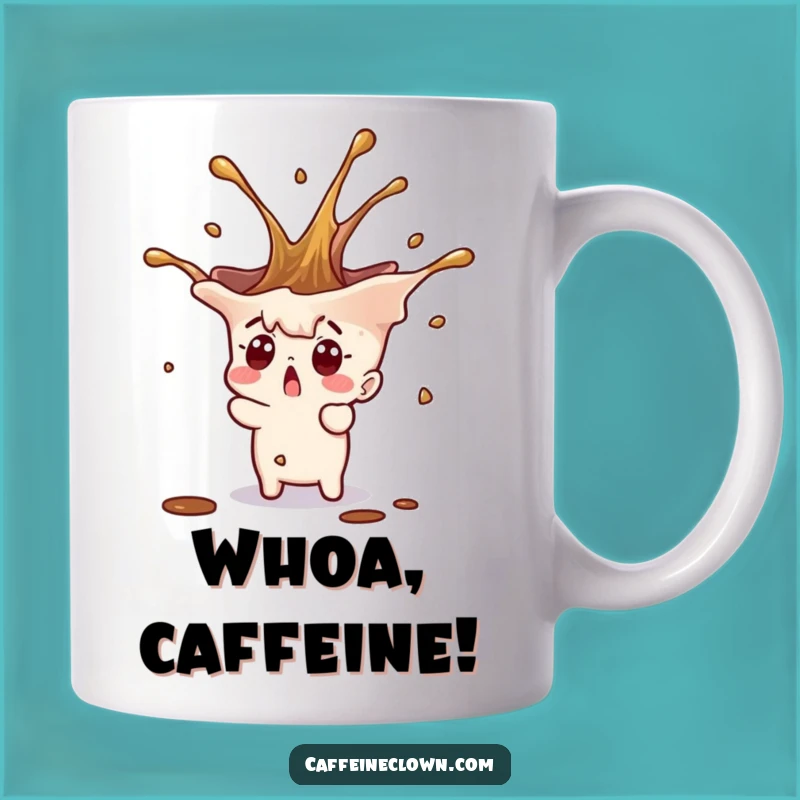 Funny Surprised Coffee Splash Mug: A Shockingly Good Gift for Coffee Lovers