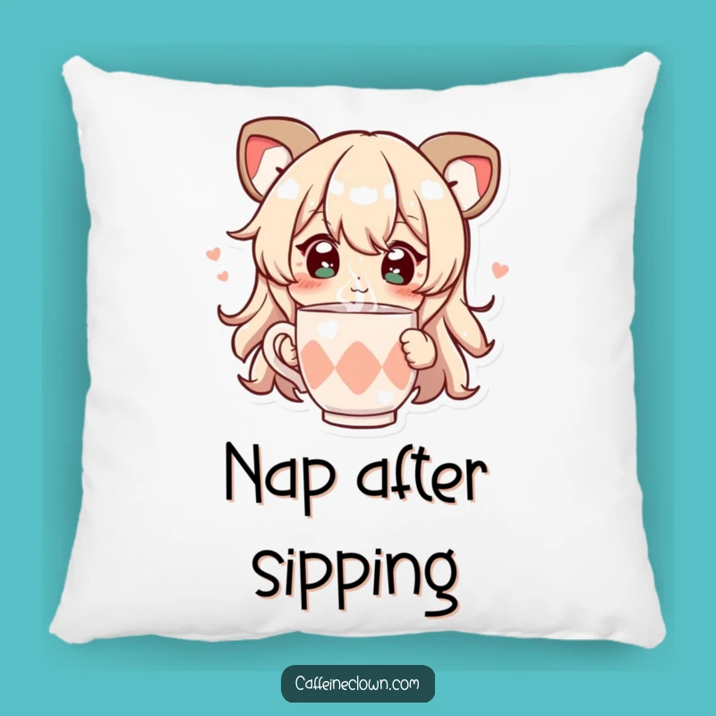 Comfy Funny Sparkling Sip Pillow: Cozy Joy for Your Home