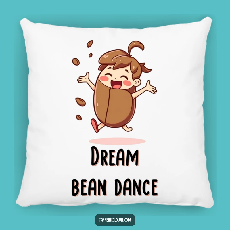 Comfy Funny Dancing Coffee Bean Pillow: Cozy Up Your Space