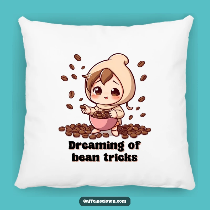 Funny Coffee Juggling Pillow: Rest with Playful Concentration and Comfort!