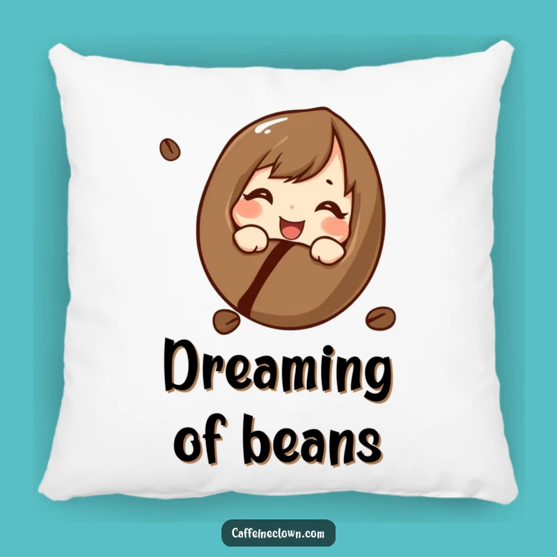 Funny Coffee Bean Pillow: Curious Accent, Perfect Cozy Gift