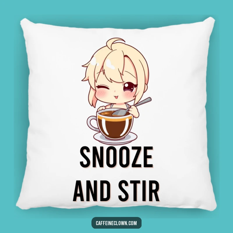 Funny Winking Pillow: Cozy Comfort with a Secret Stirrer, Ideal Funny Gift