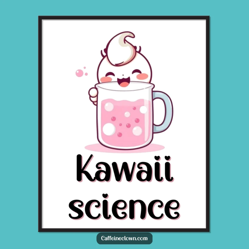 Funny Kawaii Potion Digital Art: Instant Enchantment for Your Walls