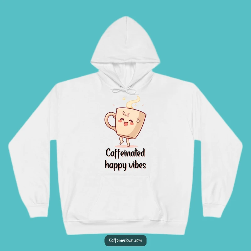 Cozy Funny Coffee Dance Hoodie: The Ultimate Warm Hug for Your Caffeine Obsession!
