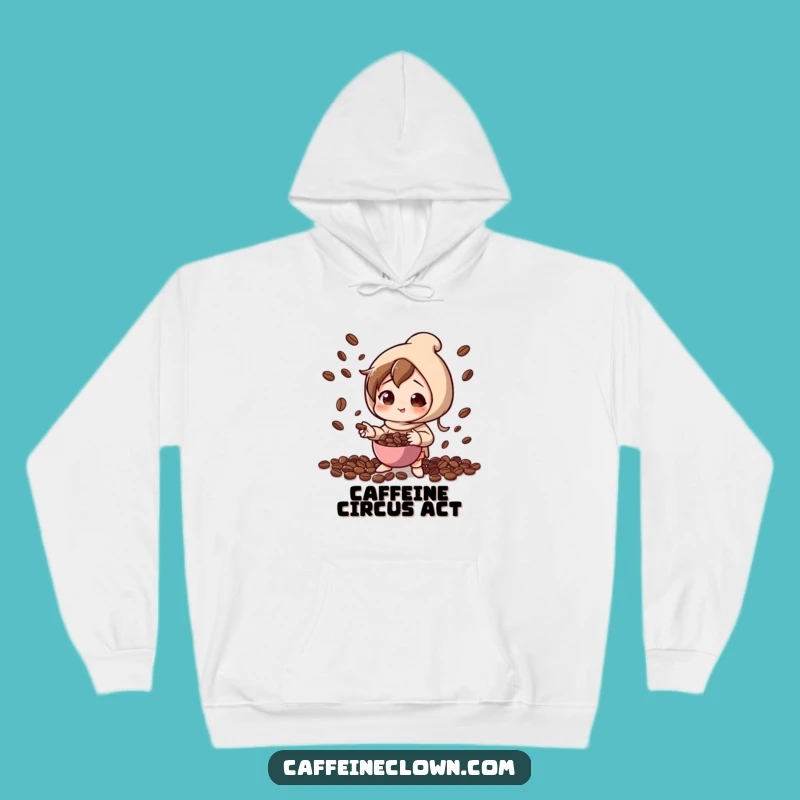 Cozy Funny Coffee Juggler Hoodie: Stay Warm While Mastering Your Day!