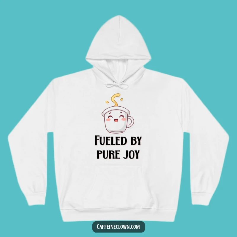 Cozy Funny Coffee Mug Hat Hoodie: Spilling Joyful Steam for Warm Comfort