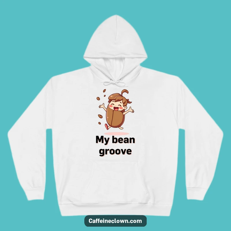 Cozy Funny Dancing Coffee Bean Hoodie: Warm Up Your Moves