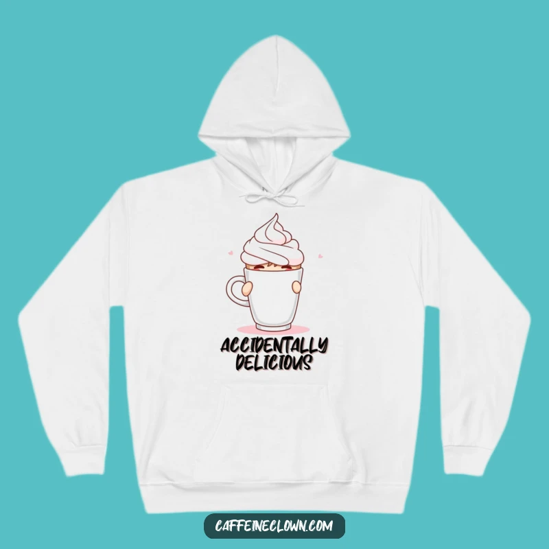 Cozy Funny Whipped Cream Hoodie: Stay Warm and Laugh Out Loud