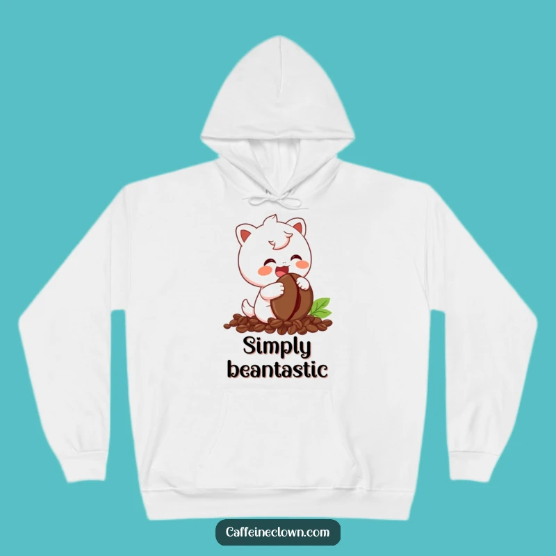 Funny Giggling Coffee Bean Hoodie - Cozy Gift for Coffee Bean Enthusiasts