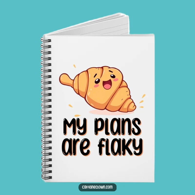 Funny Croissant Escape Notebook: A Hilarious Journal, Perfect Funny Gift