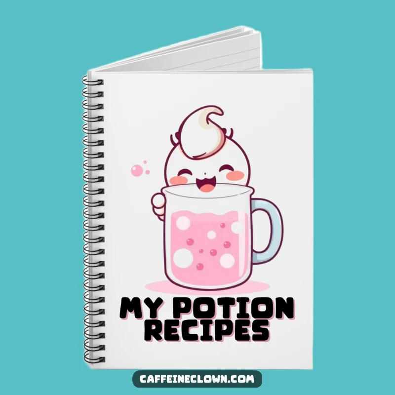Funny Kawaii Potion Notebook: Record Your Magical Discoveries
