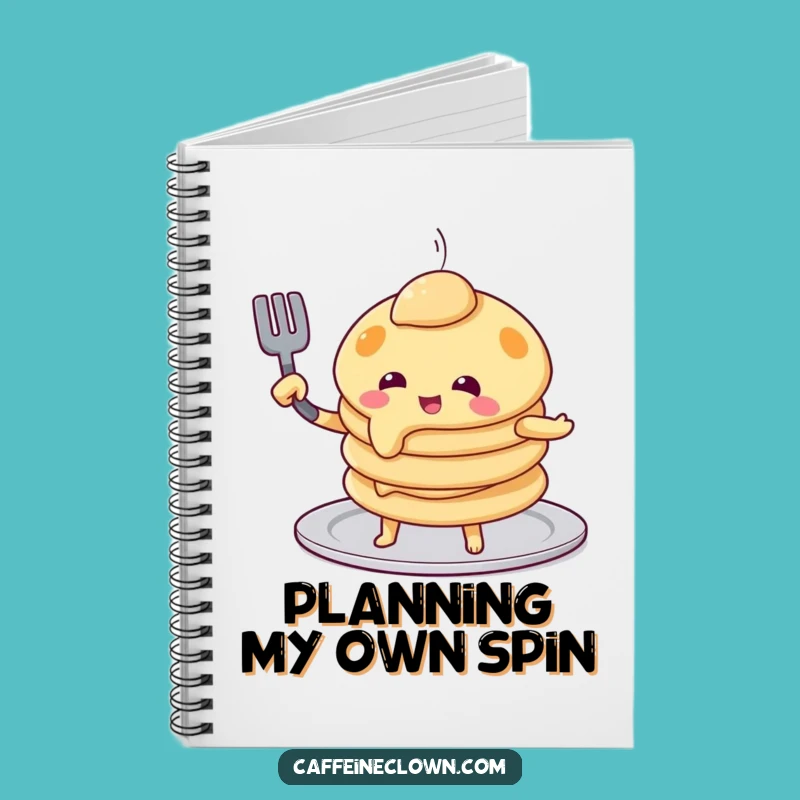 Funny Pancake Flip Notebook: A Hilarious Journal, Perfect Funny Gift