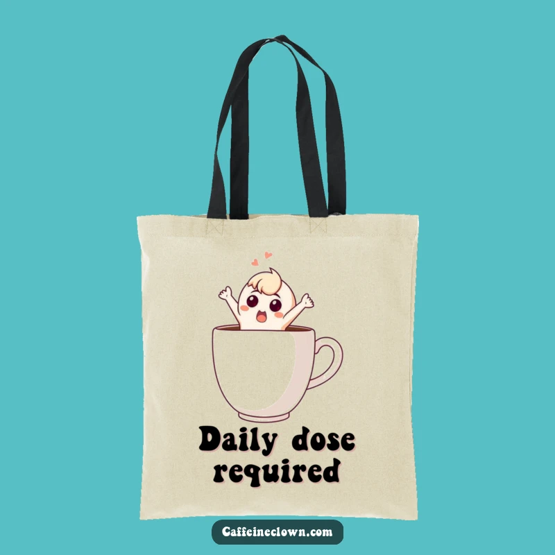 Funny Surprise Tote Bag: Carry Your Coffee and Humor, Perfect Funny Gift for Shoppers