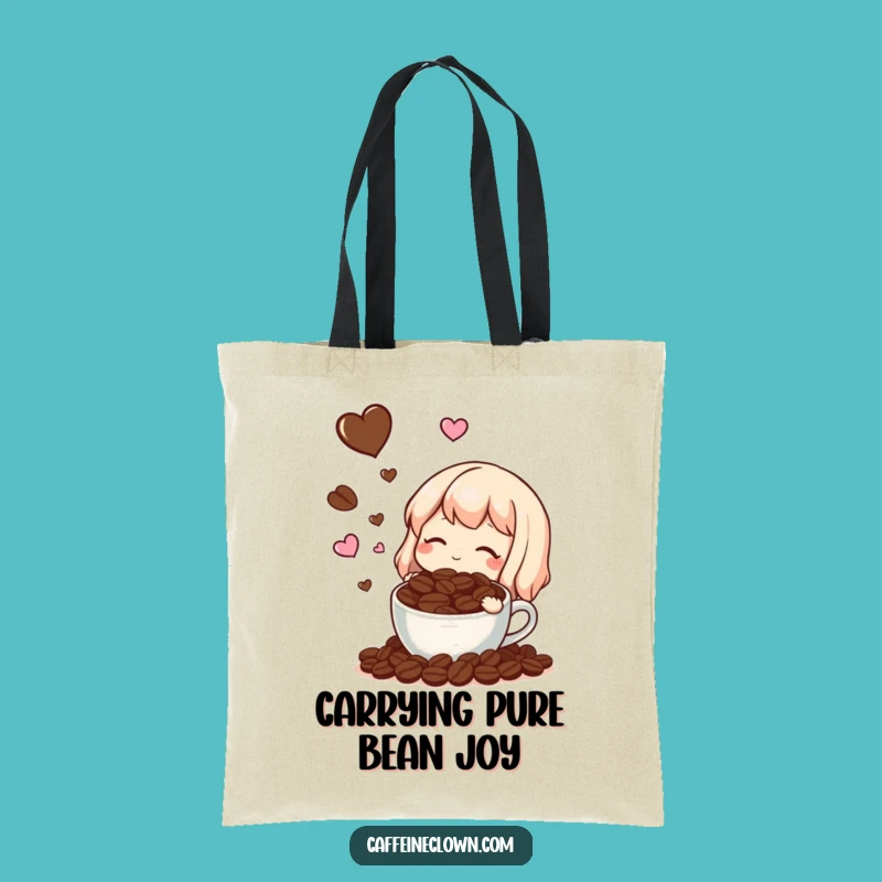 Funny Coffee Bean Dream Tote Bag: Carry Your Dreams and Coffee