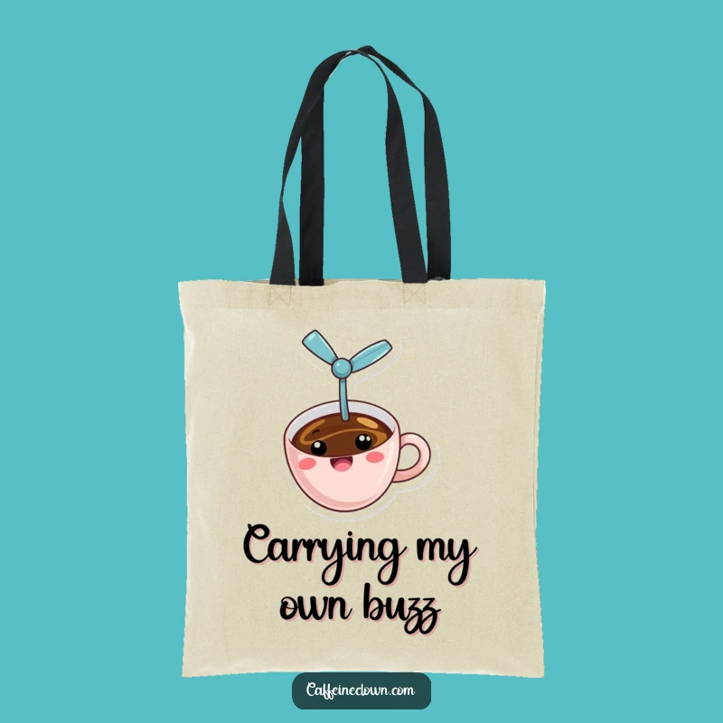 Funny Propeller Coffee Tote Bag: A Hilarious Carry-All, Perfect Funny Gift